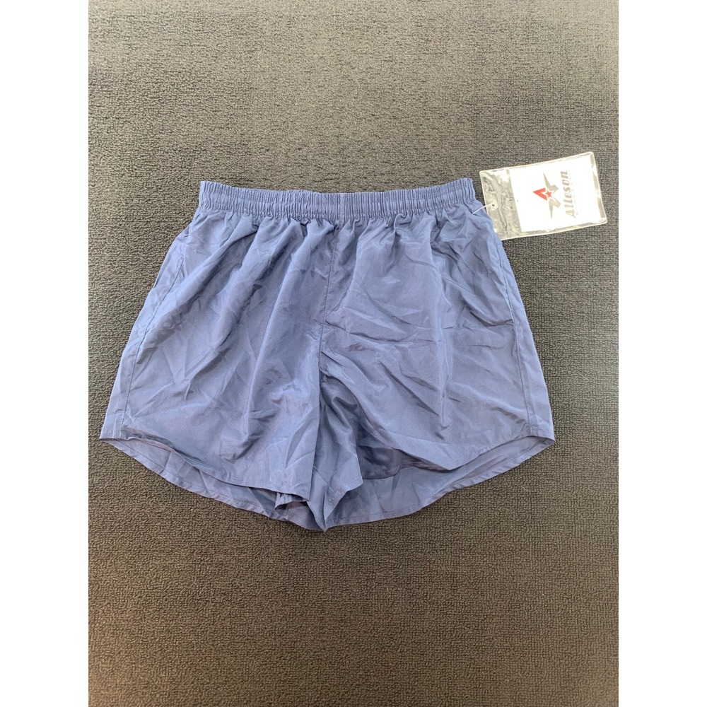 Alleson Athletic Men's Track &‎ Field Woven Track Shorts Blue Size M